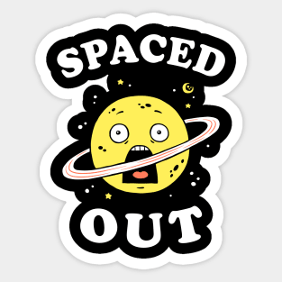 Spaced Out Sticker